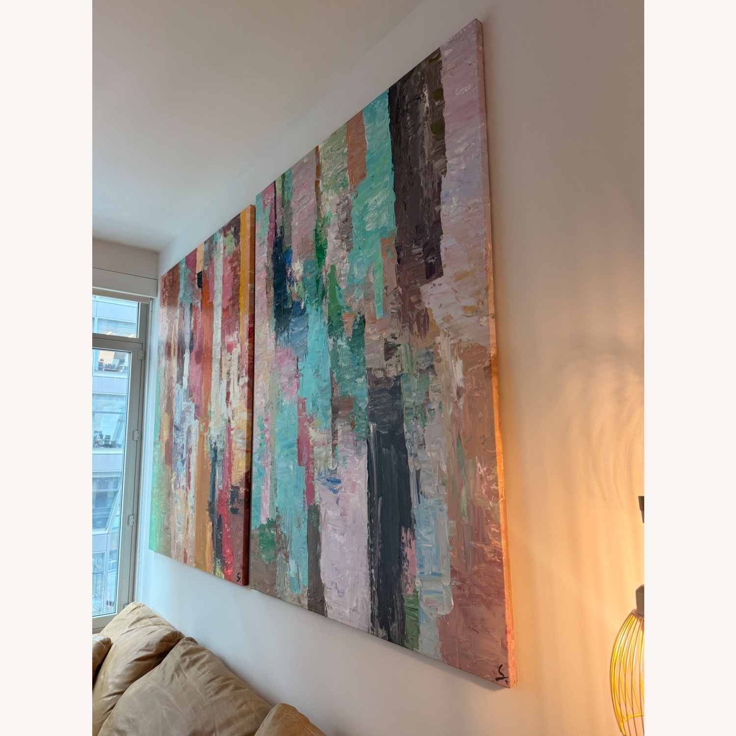 Colorful Extra Large Artwork Art Painting - image-2