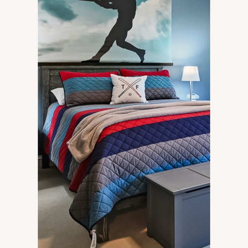 Used PB Kid Charlie Full Size Bed for sale on AptDeco