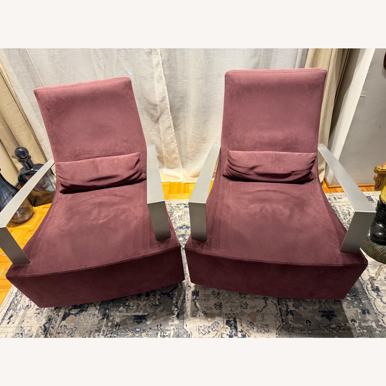 Ligne Roset Neo Fabric Armchairs - image-1