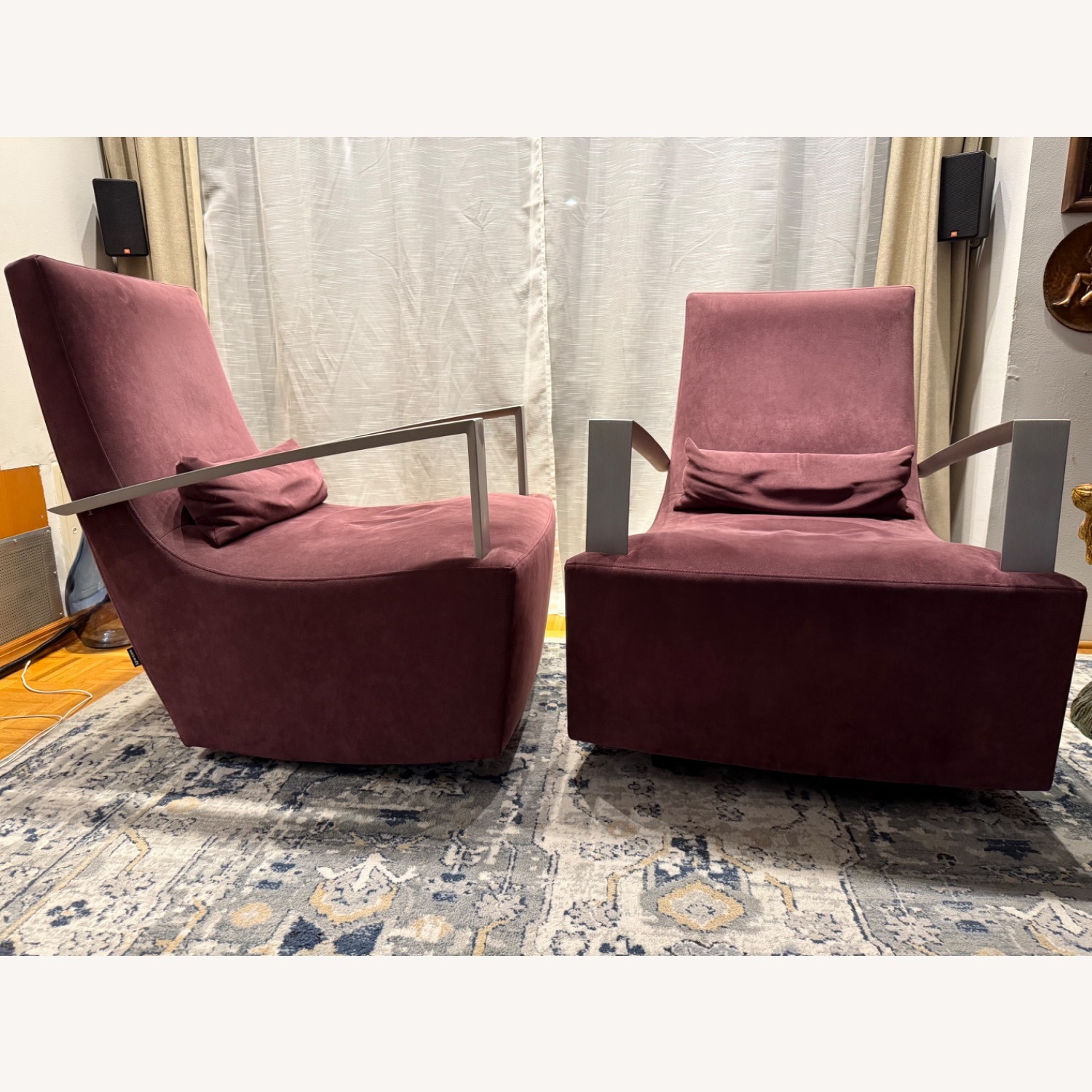 Ligne Roset Neo Fabric Armchairs - image-2