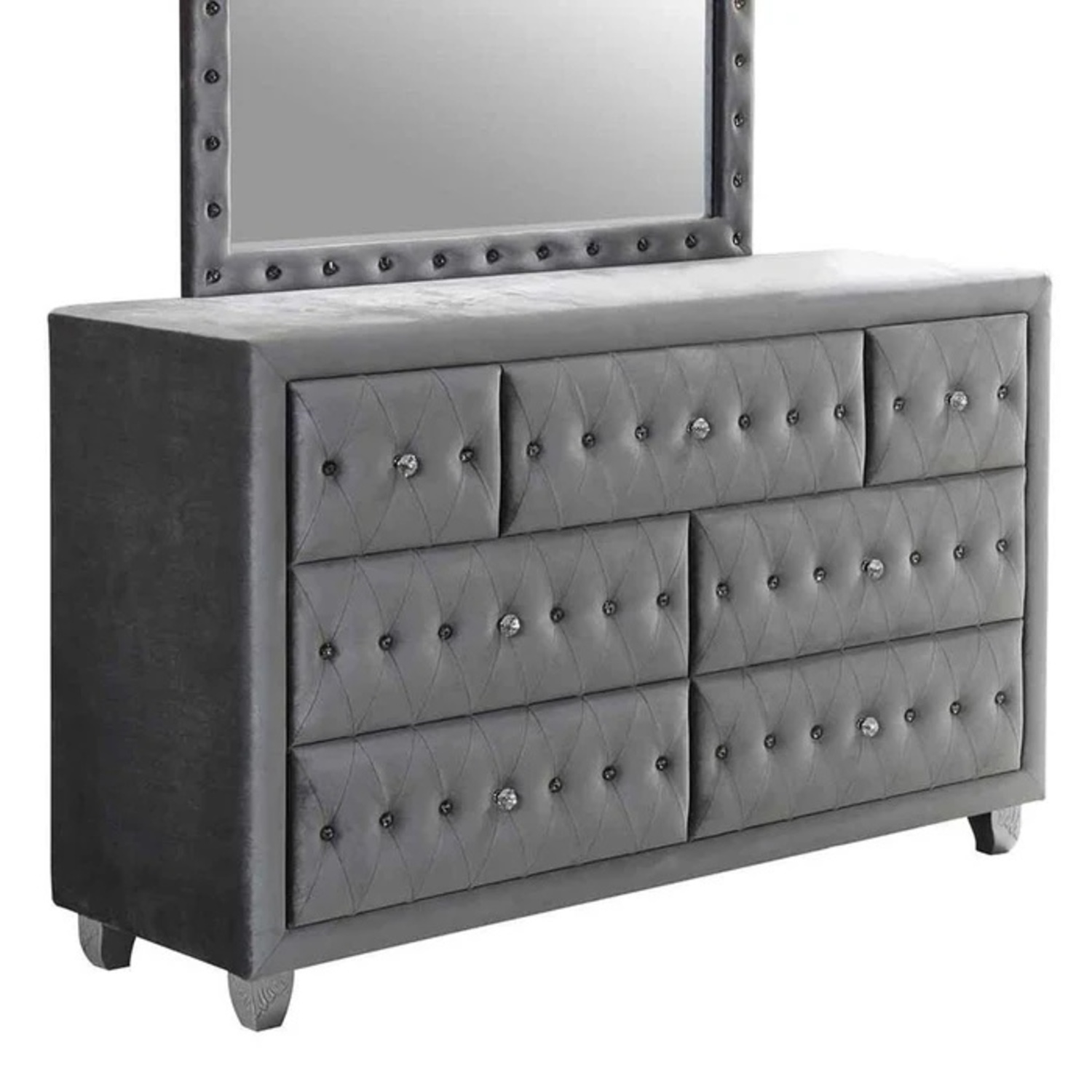 Coleman Furniture Light Gray Dresser - image-4