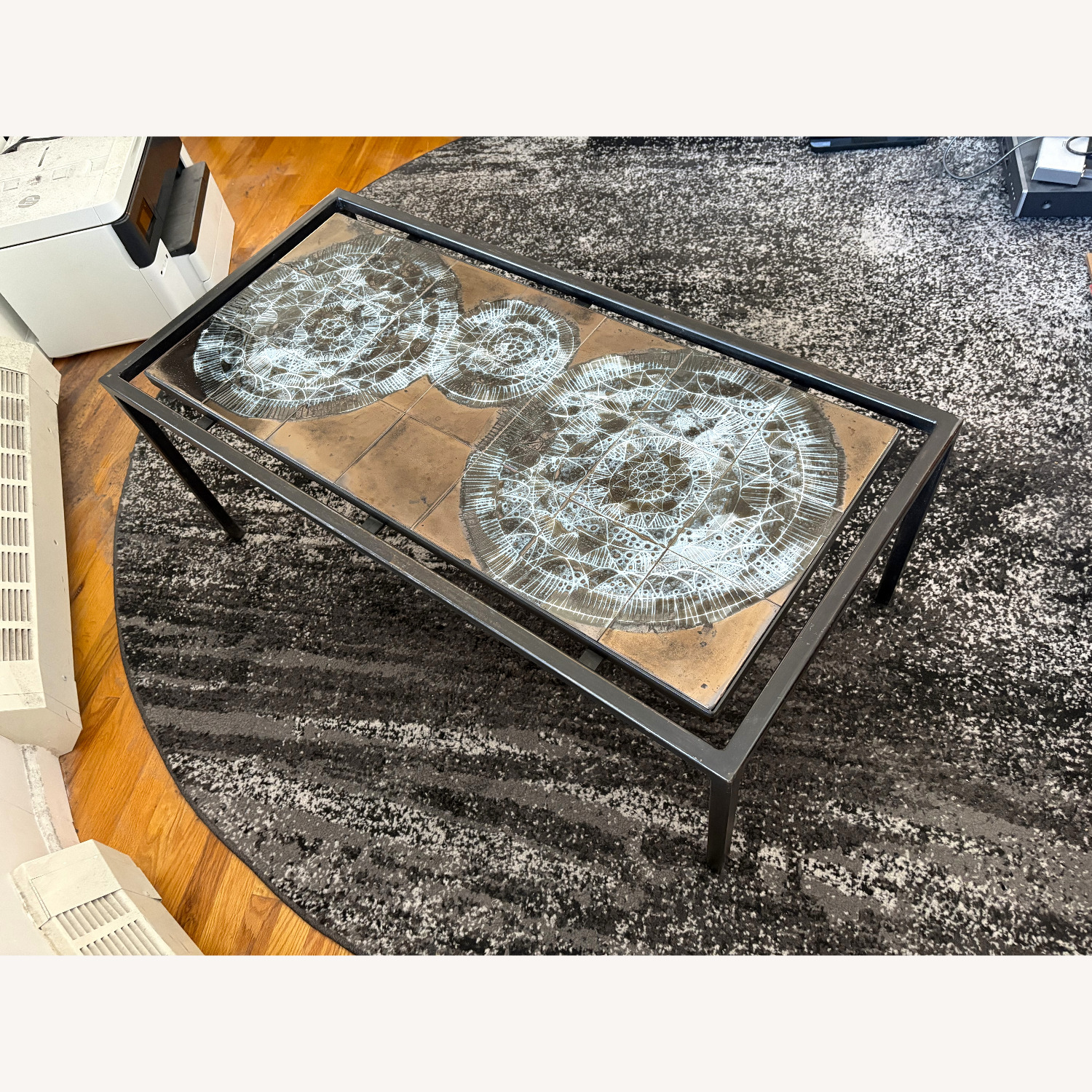 Vintage/Antique Metal Coffee Table - image-16