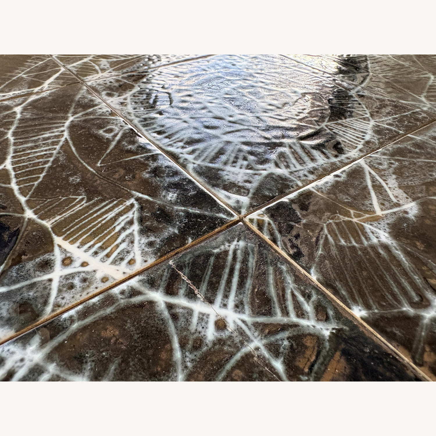 Vintage/Antique Metal Coffee Table - image-15