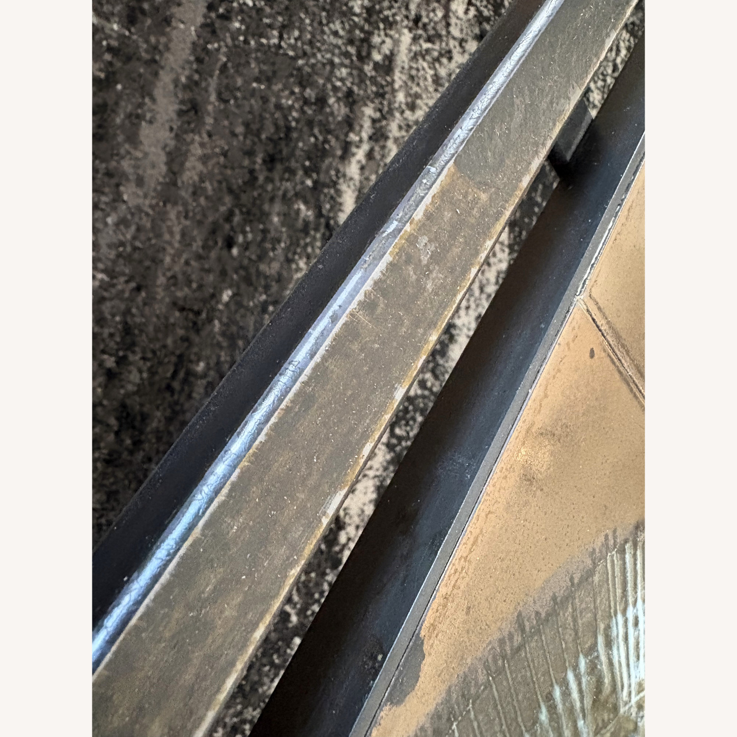 Vintage/Antique Metal Coffee Table - image-3