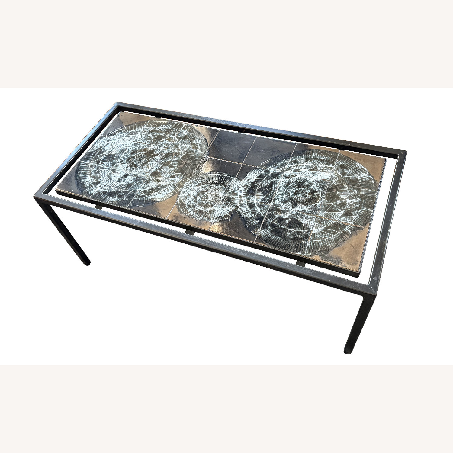 Vintage/Antique Metal Coffee Table - image-20