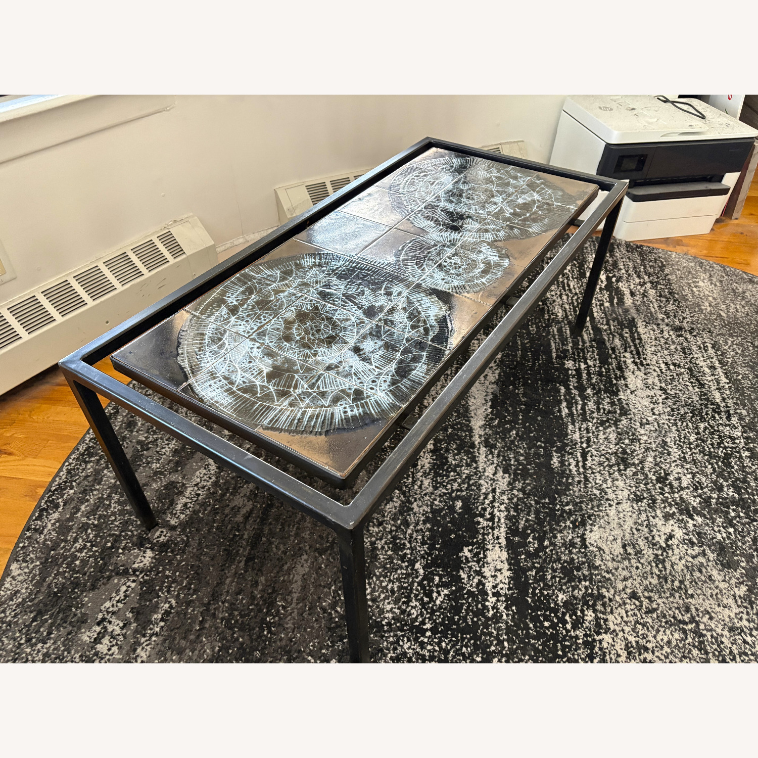 Vintage/Antique Metal Coffee Table - image-6