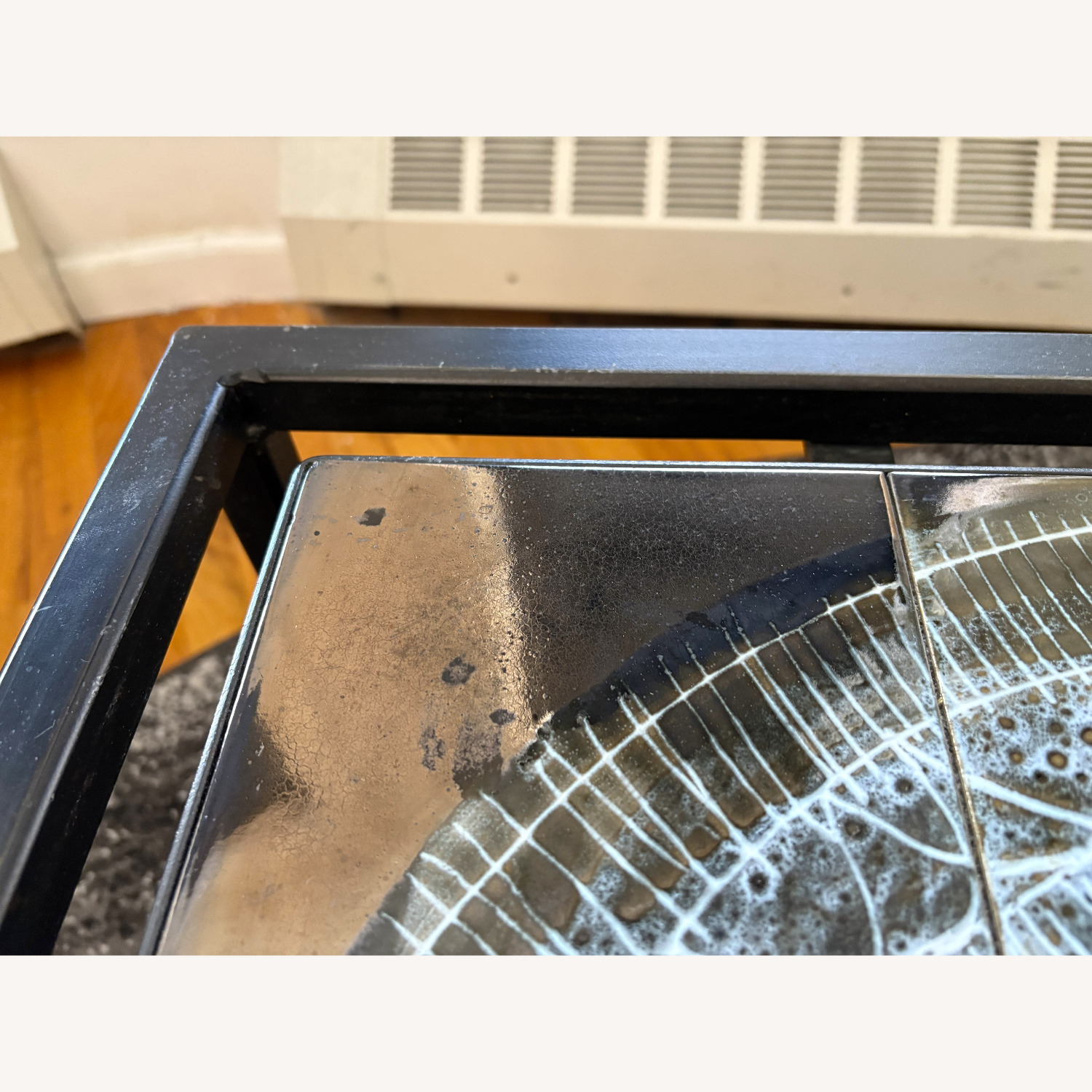 Vintage/Antique Metal Coffee Table - image-12