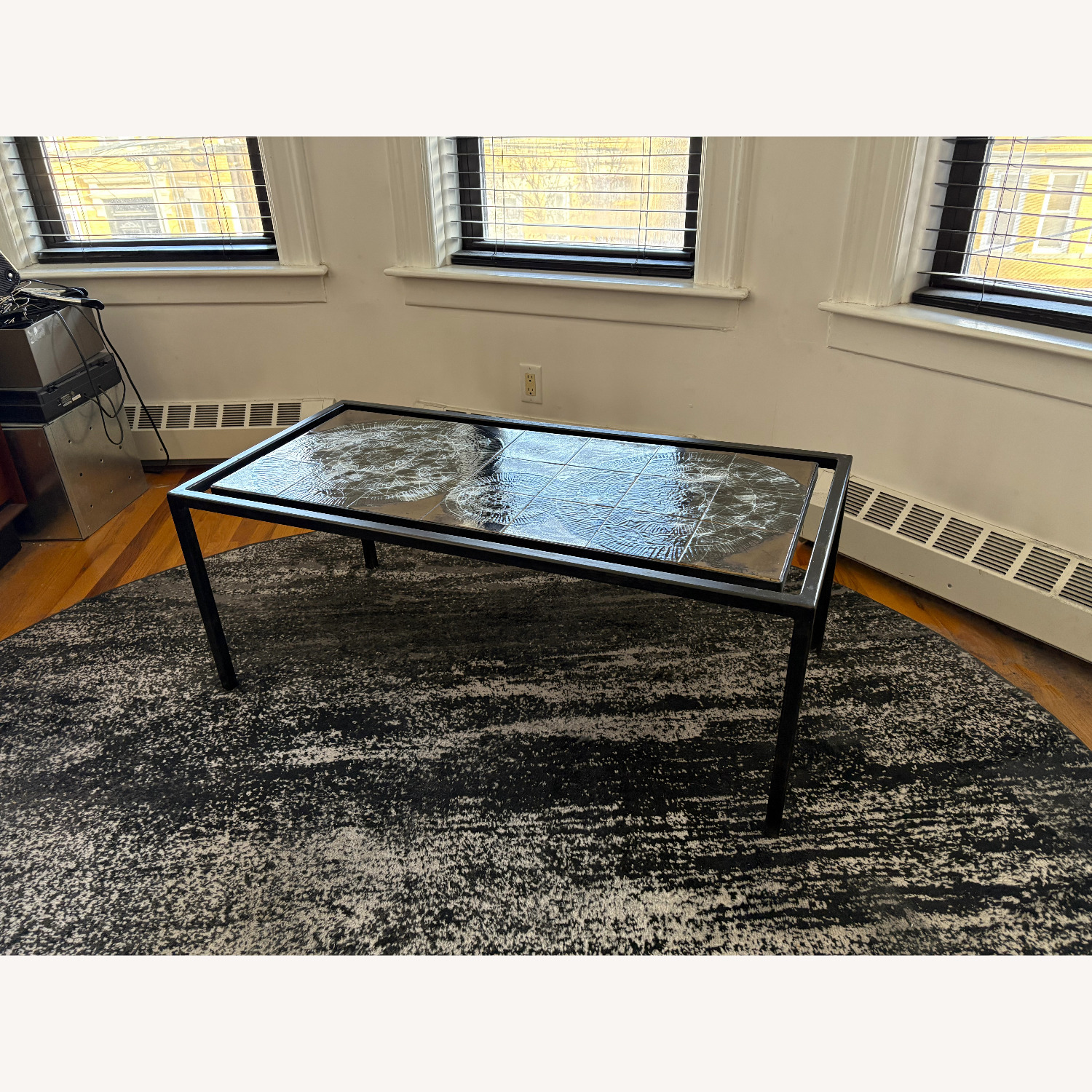 Vintage/Antique Metal Coffee Table - image-8