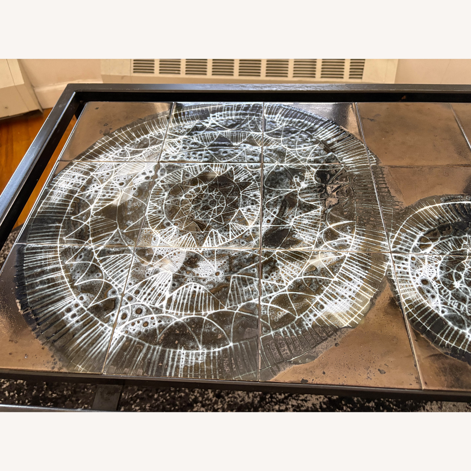 Vintage/Antique Metal Coffee Table - image-10