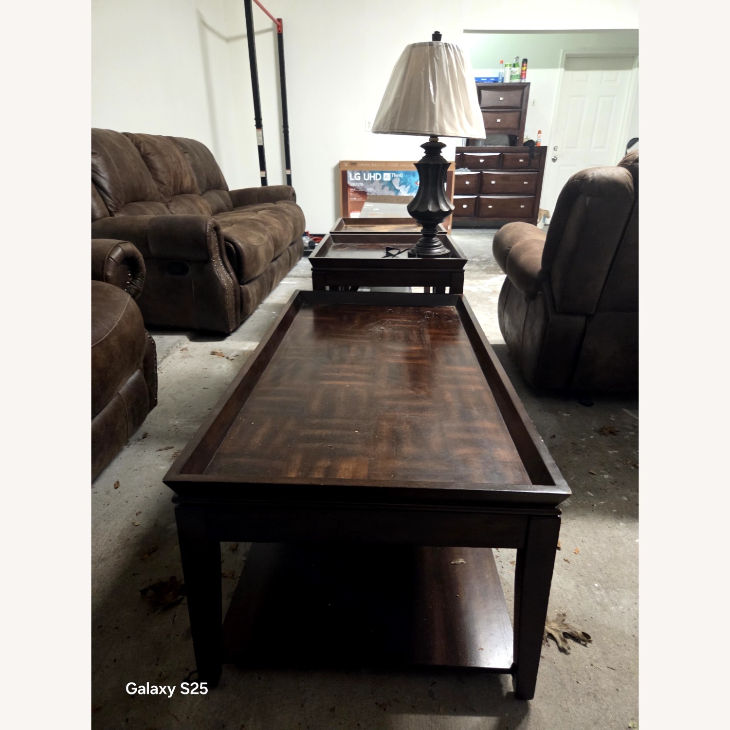 Oak Wood Interiors Coffee Table - image-3