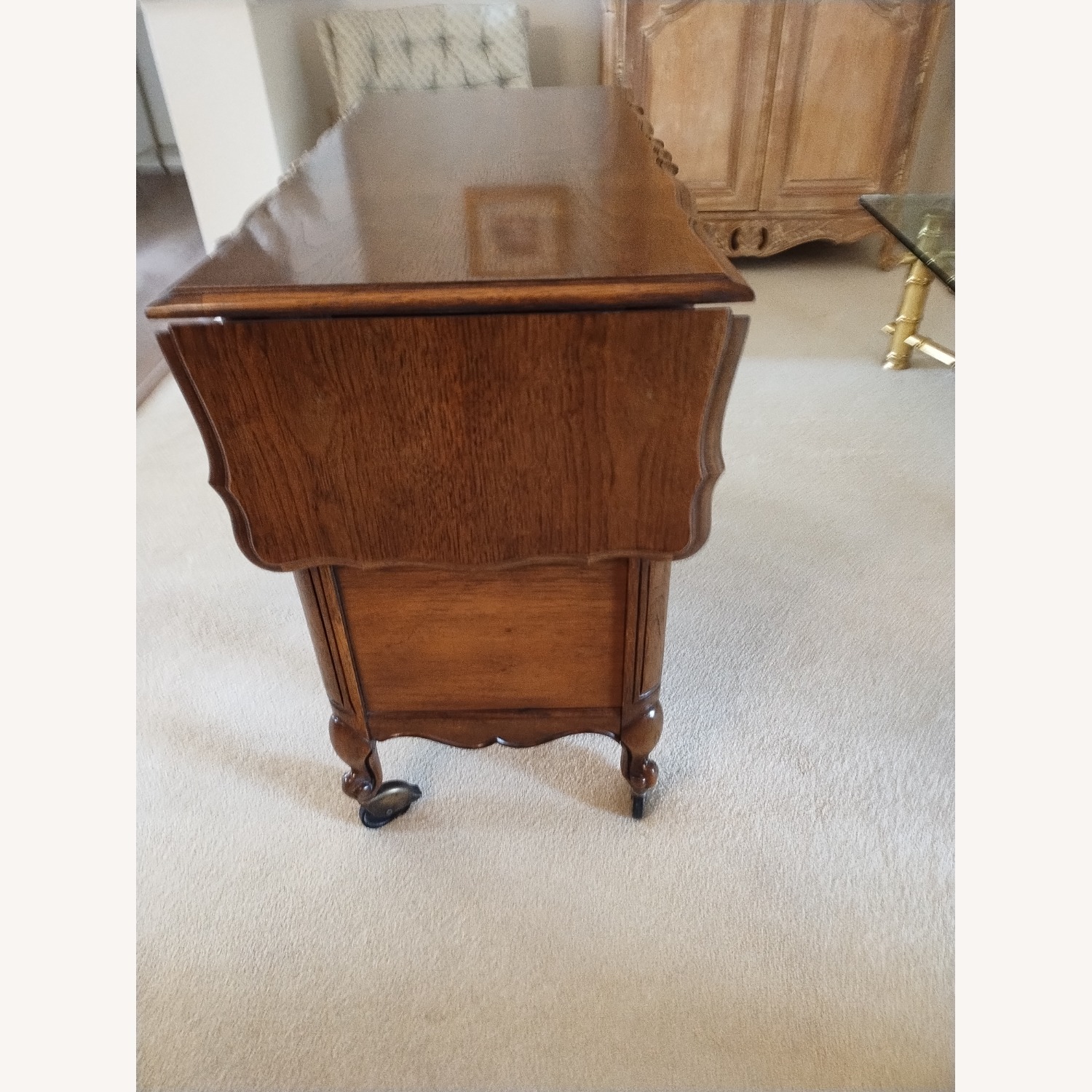 Thomasville Furniture Industries Wood Side Table - image-7