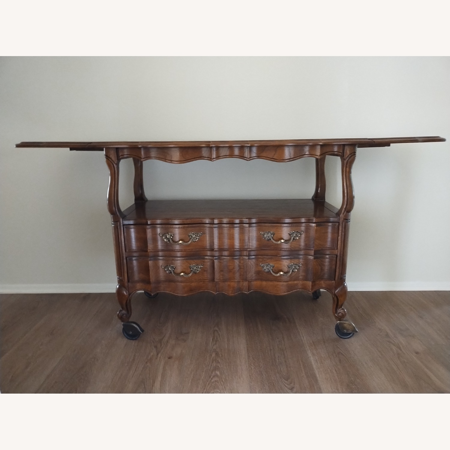 Thomasville Furniture Industries Wood Side Table - image-1