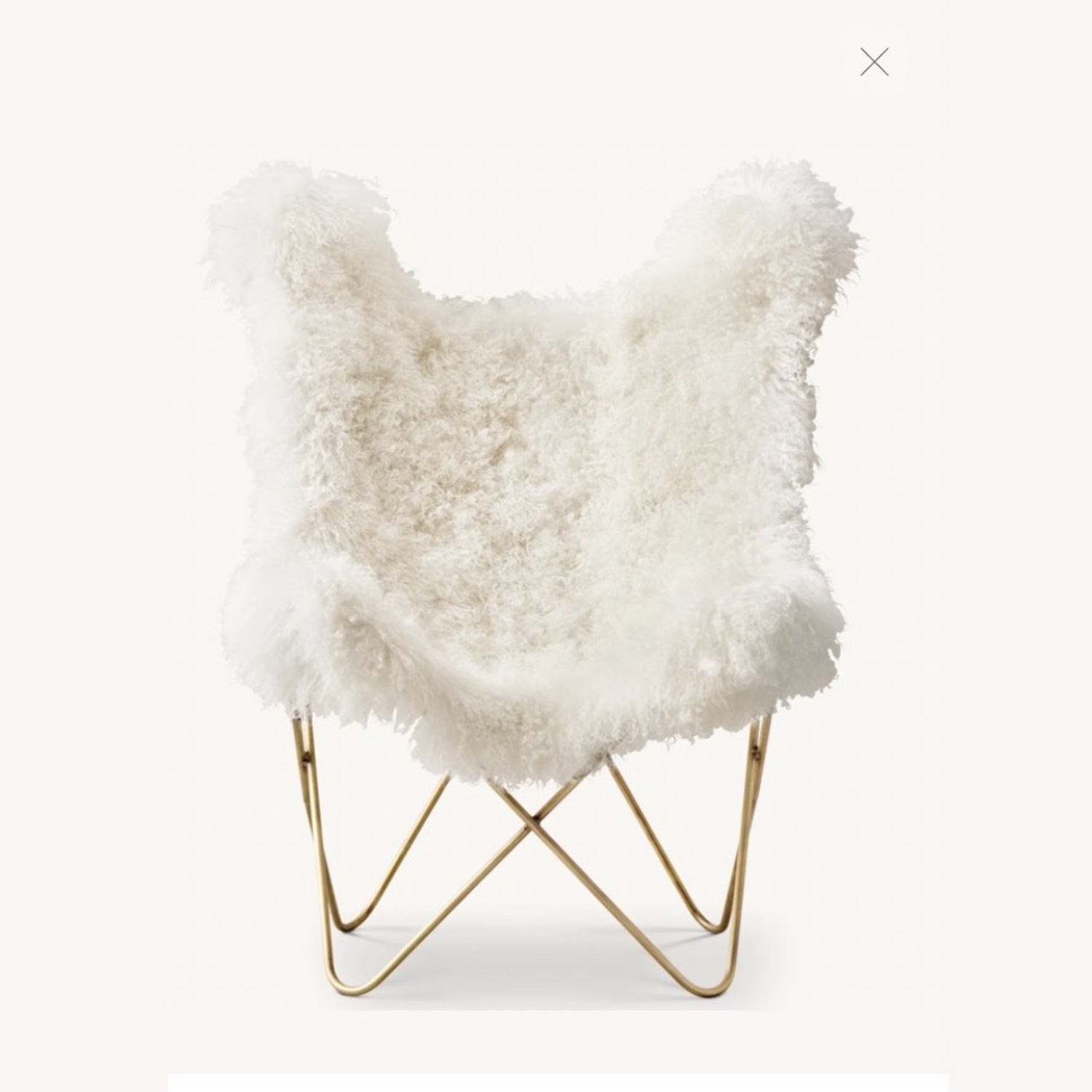 Restoration Hardware Tye Butterfly Chair - image-0