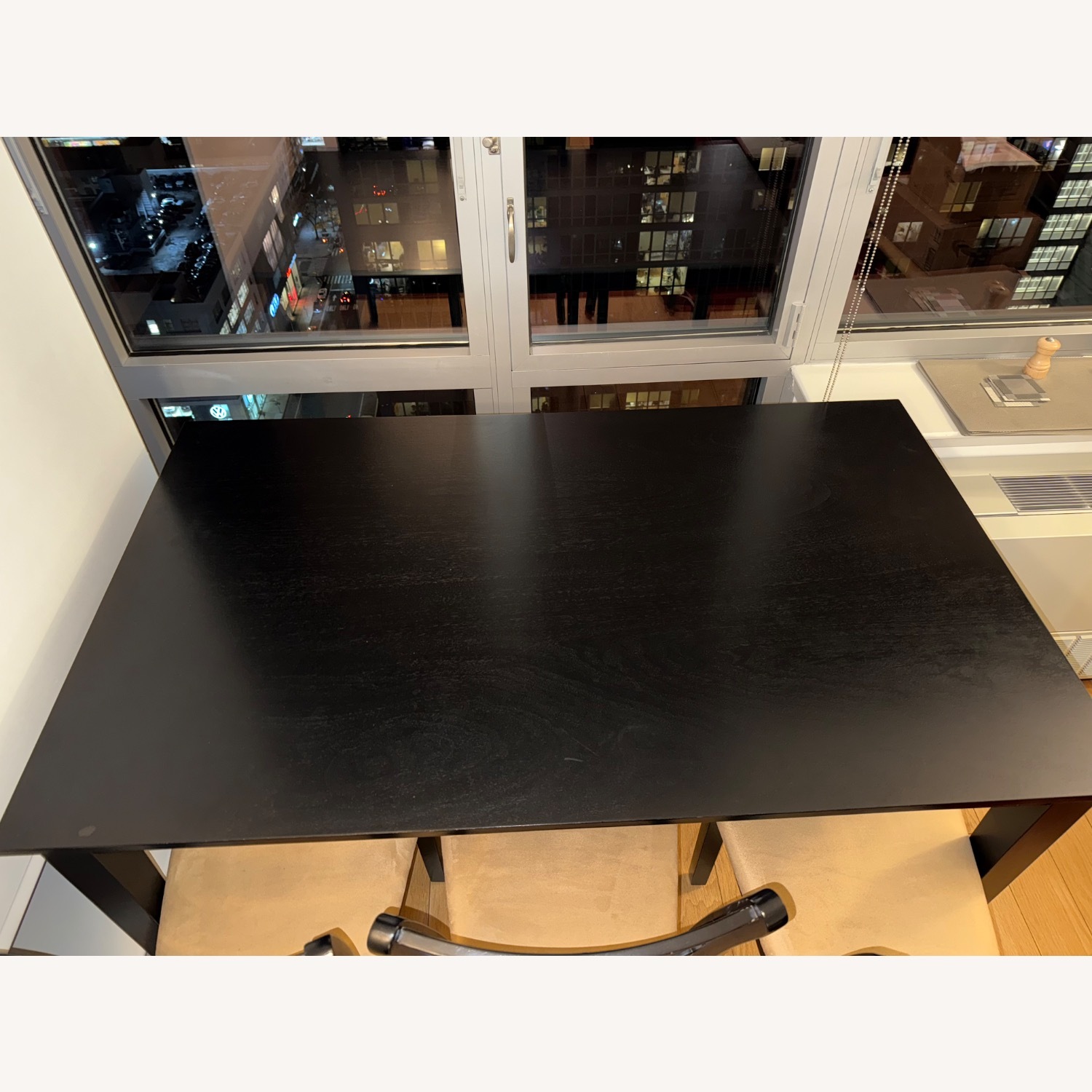 Wayfair Black Table with 4 Chairs - image-2