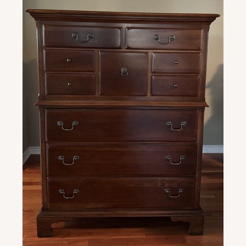 Used Solid Cherry Wood Chest for sale on AptDeco