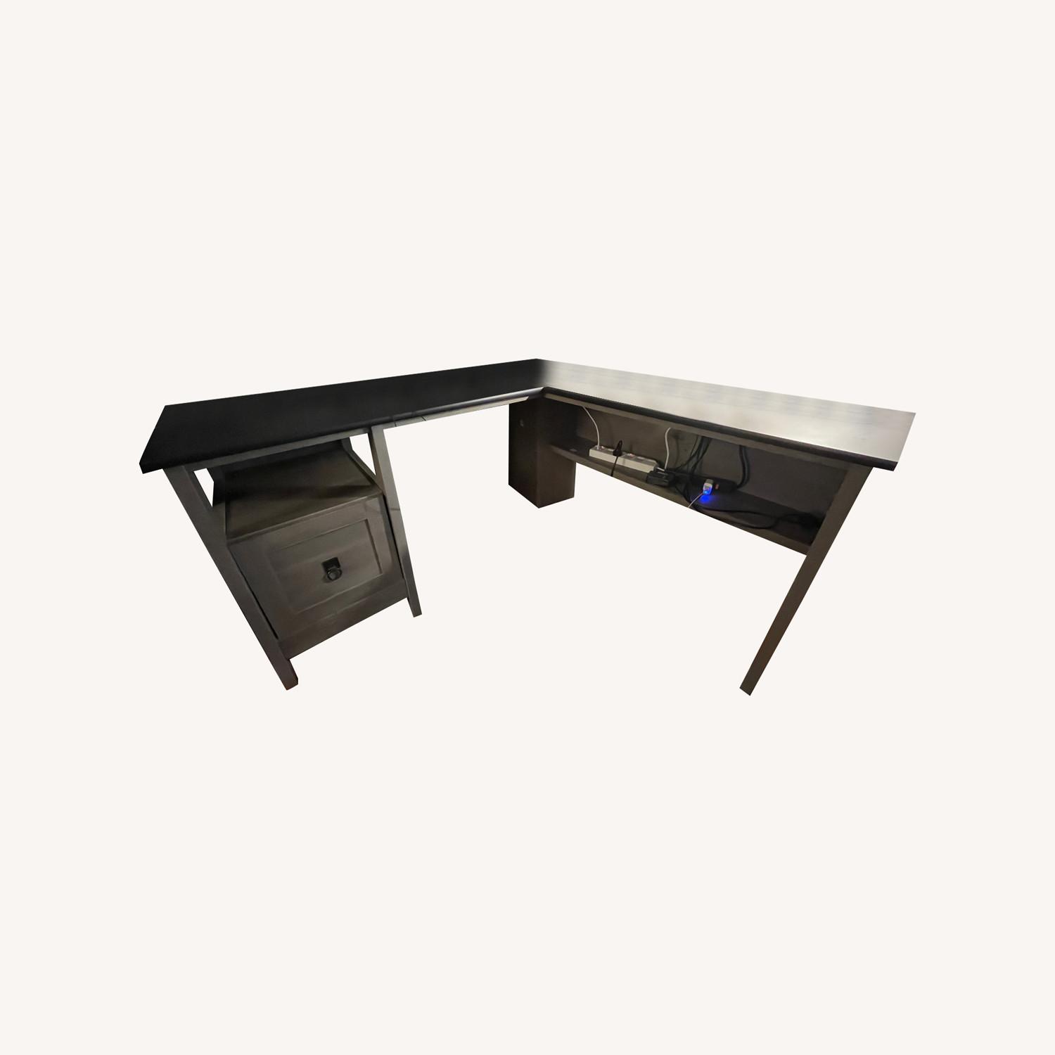 Light Gray Desk - image-0