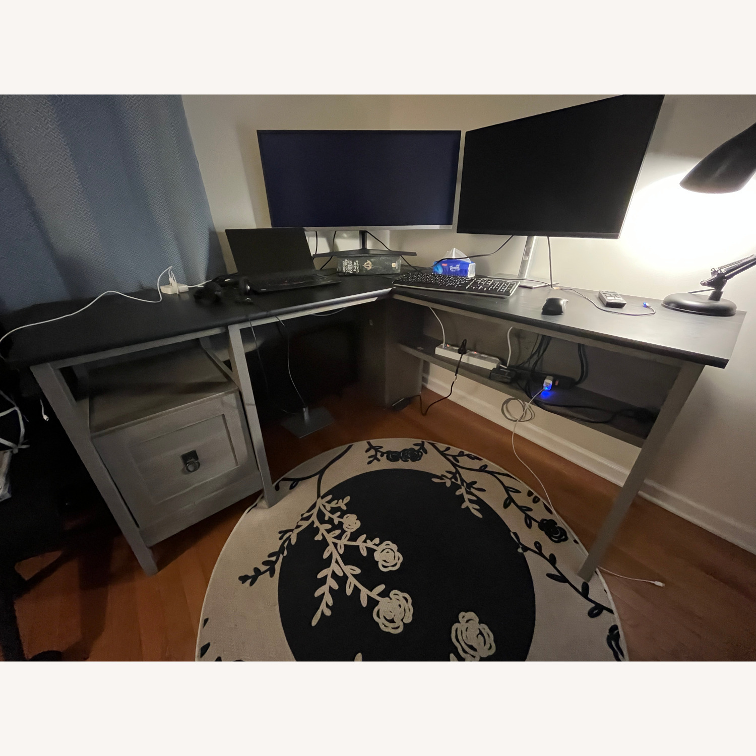 Light Gray Desk - image-1