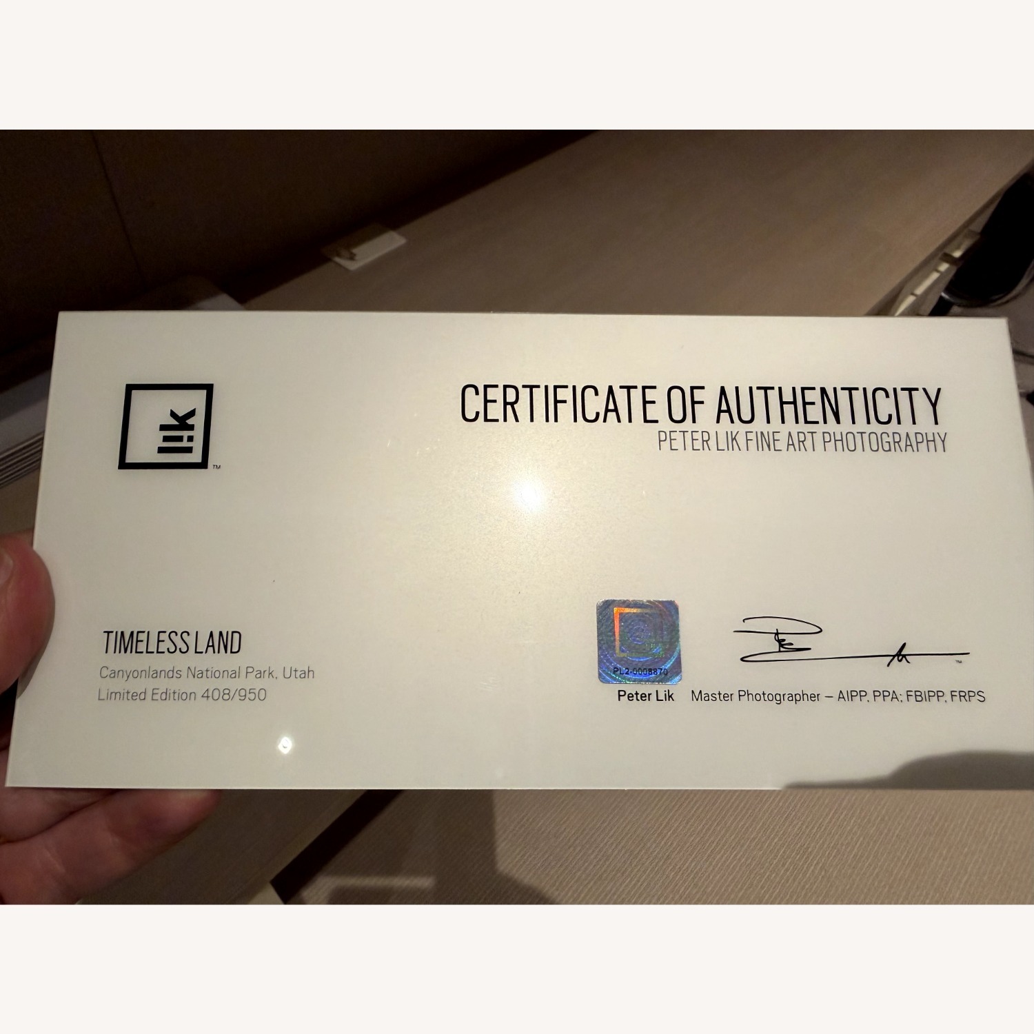 Peter Lik 59" x 19" Timeless Land - image-2