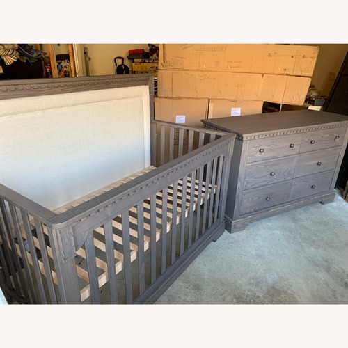 Used Natart Ithaca Crib Padded Headboard  for sale on AptDeco