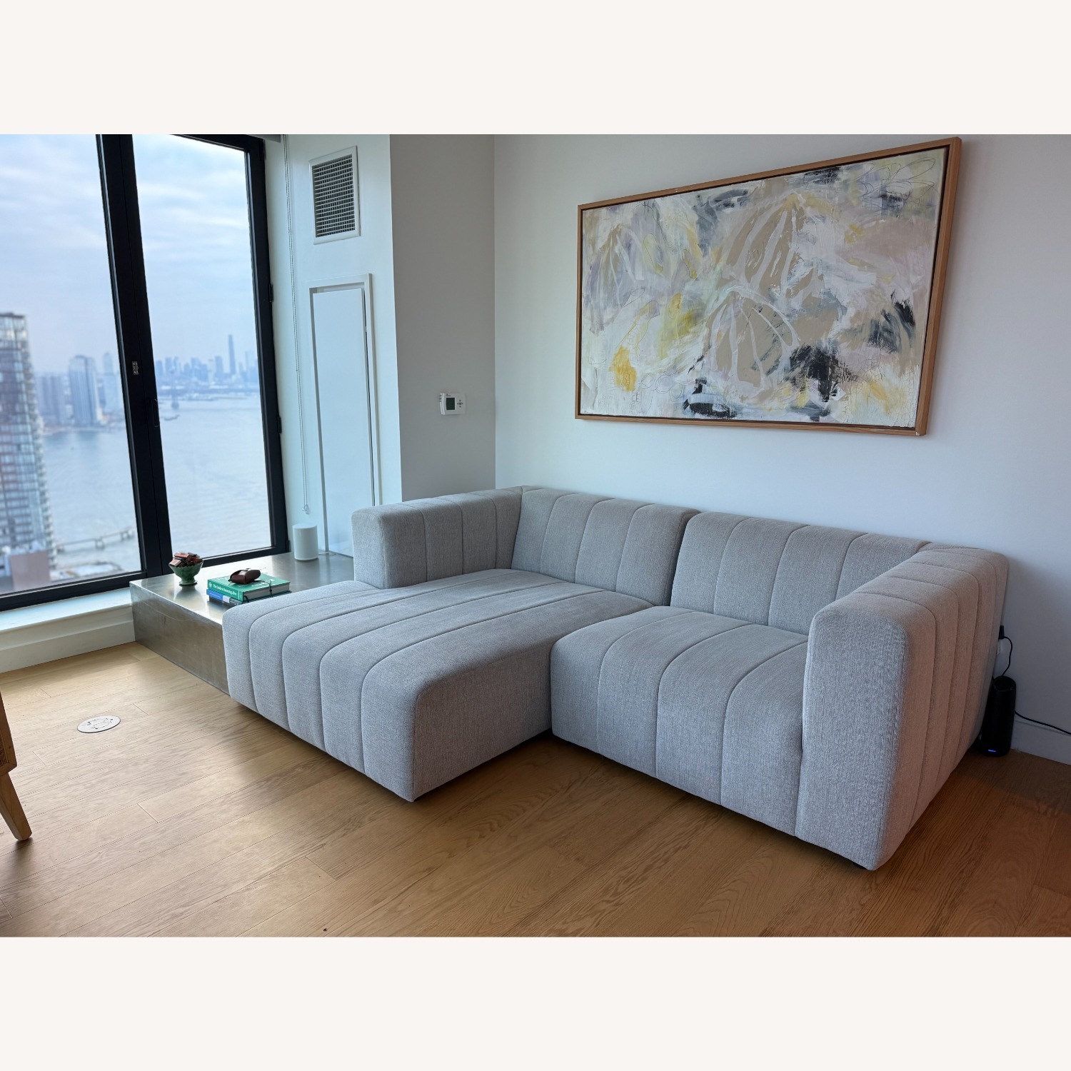 Four Hands Light Gray 2 Piece Sectional - image-2