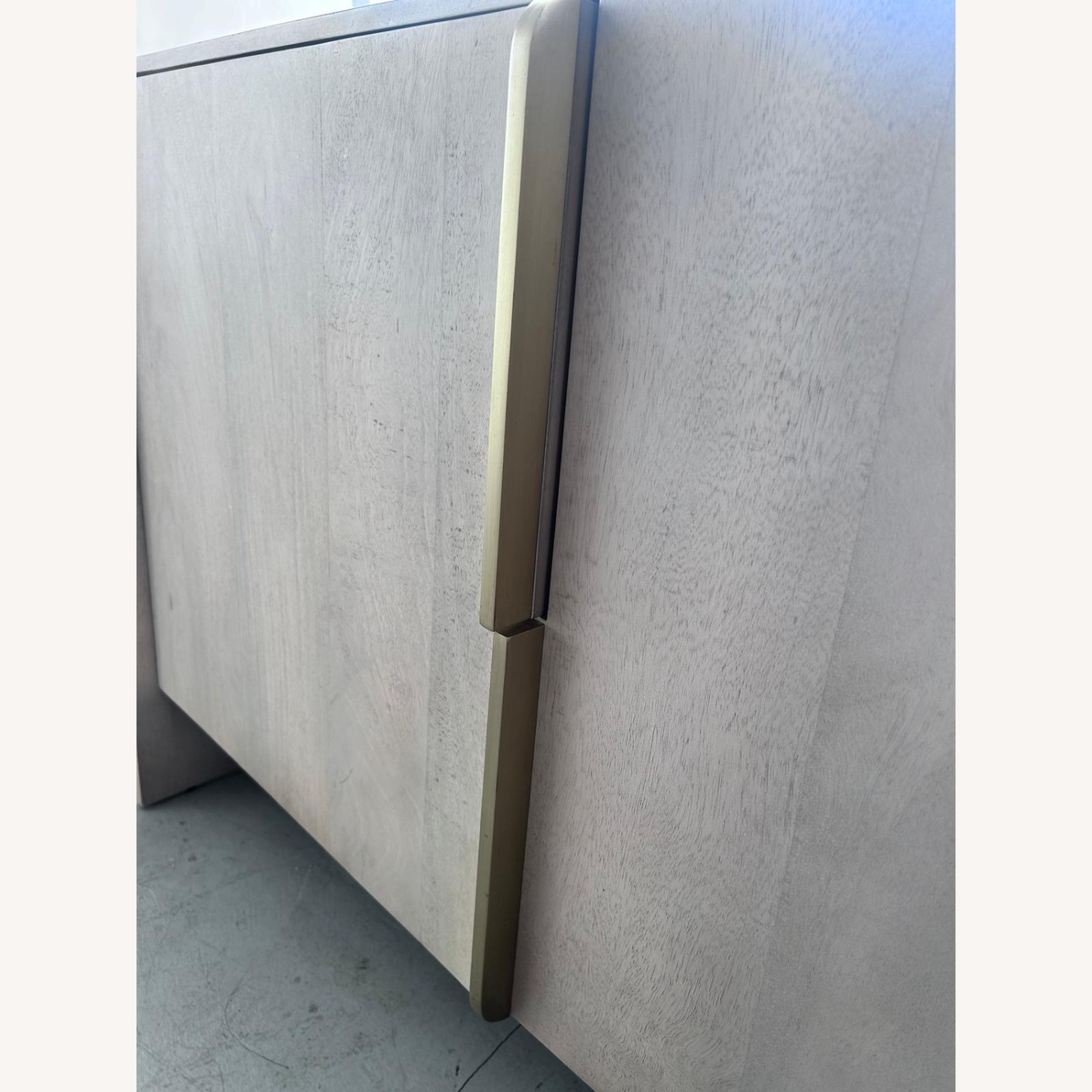 McGee and Co Light Gray Wood Media Storage - image-8