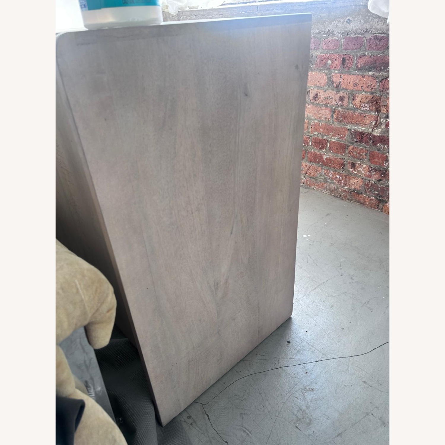 McGee and Co Light Gray Wood Media Storage - image-4