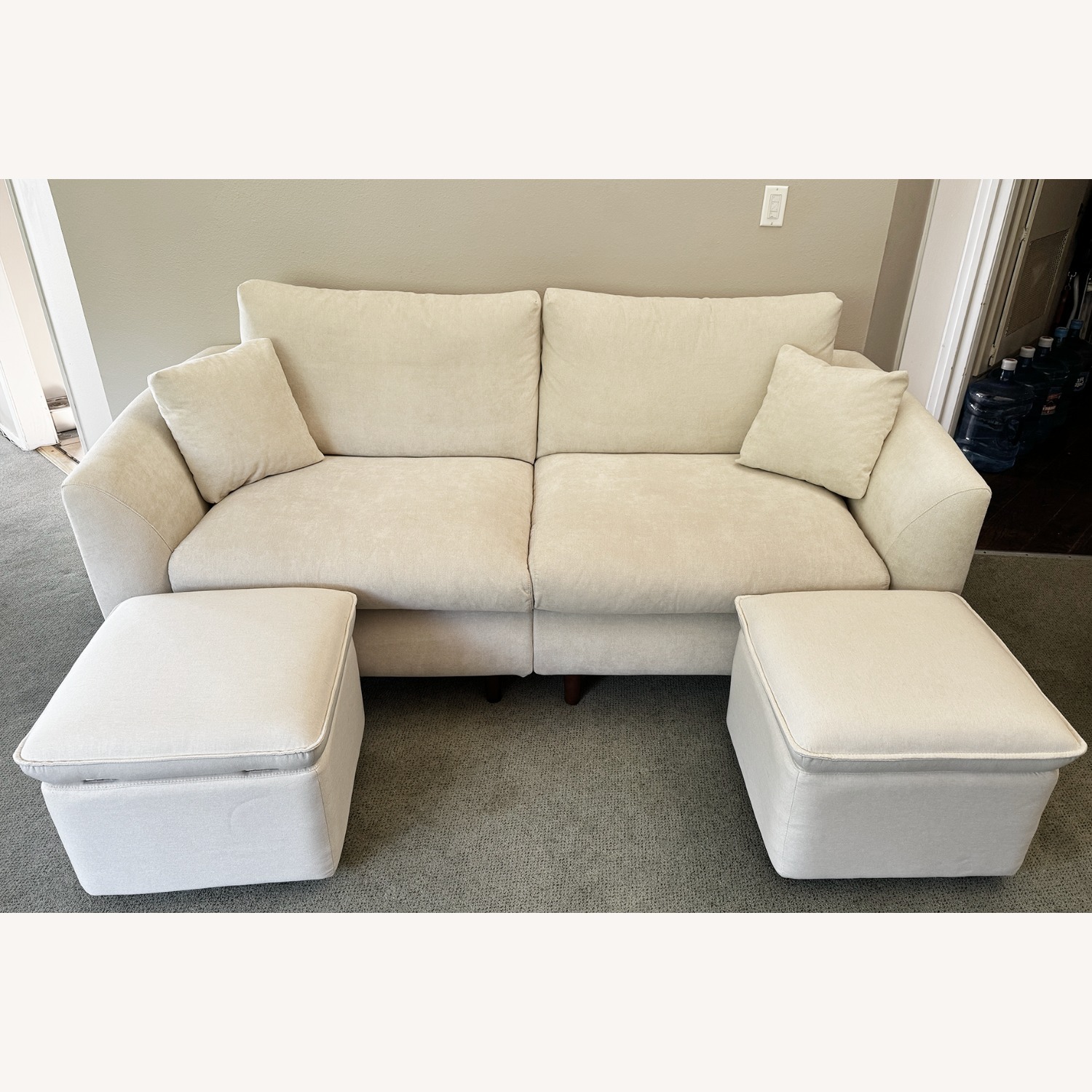 Mario Capasa Natural Wood 3+ Seater Sofa - image-5