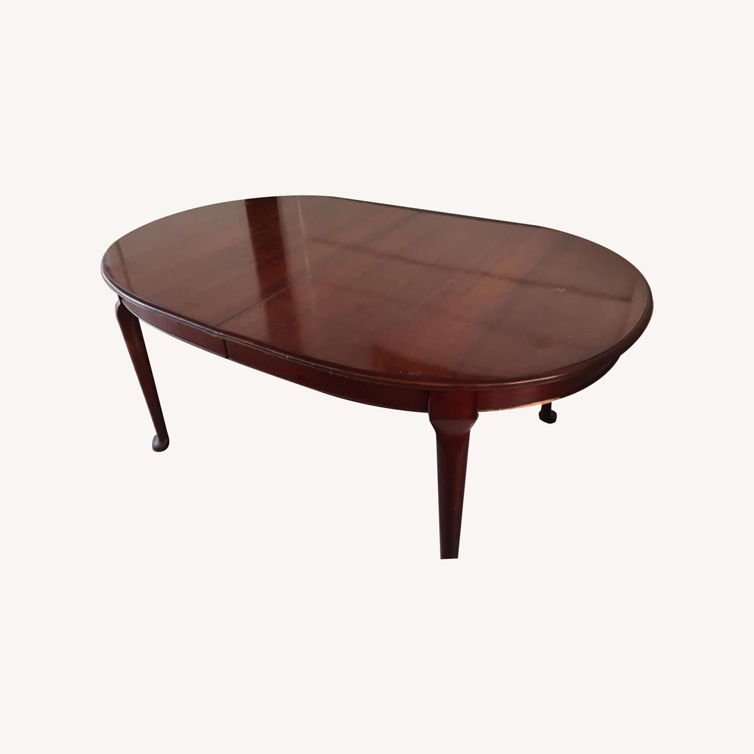 Dining Table and Windsor-Style Chair Set Of 4 - image-0