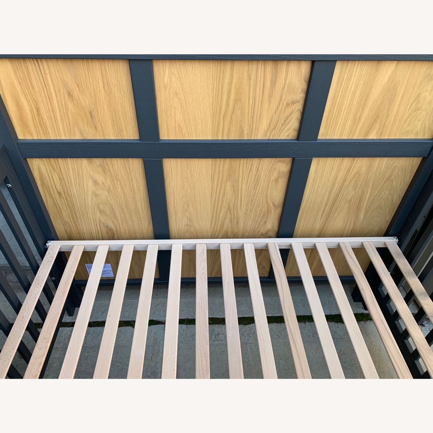 Natart Rustico Moderno Wood Crib - image-2