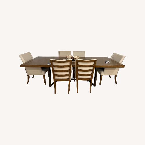 Used Havertys Dark Brown Wood Dining Sets for sale on AptDeco