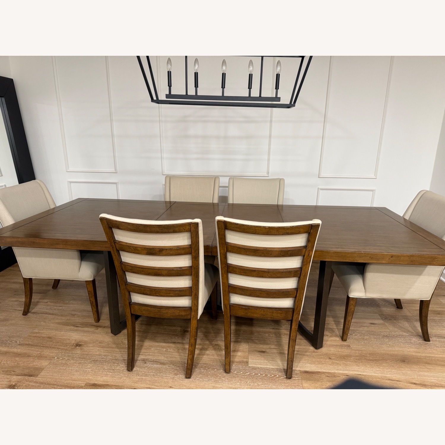Havertys Dark Brown Wood Dining Sets - image-2