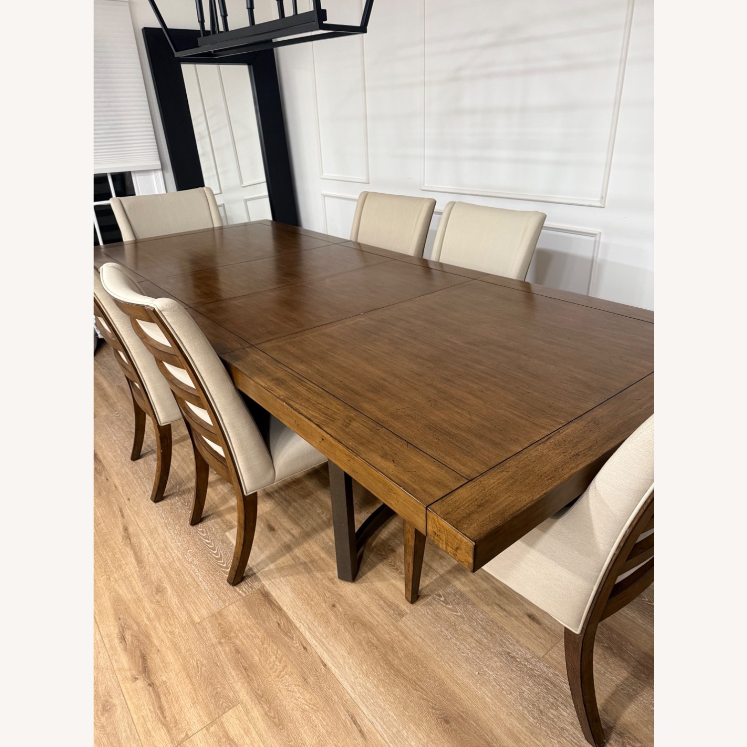 Havertys Dark Brown Wood Dining Sets - image-1