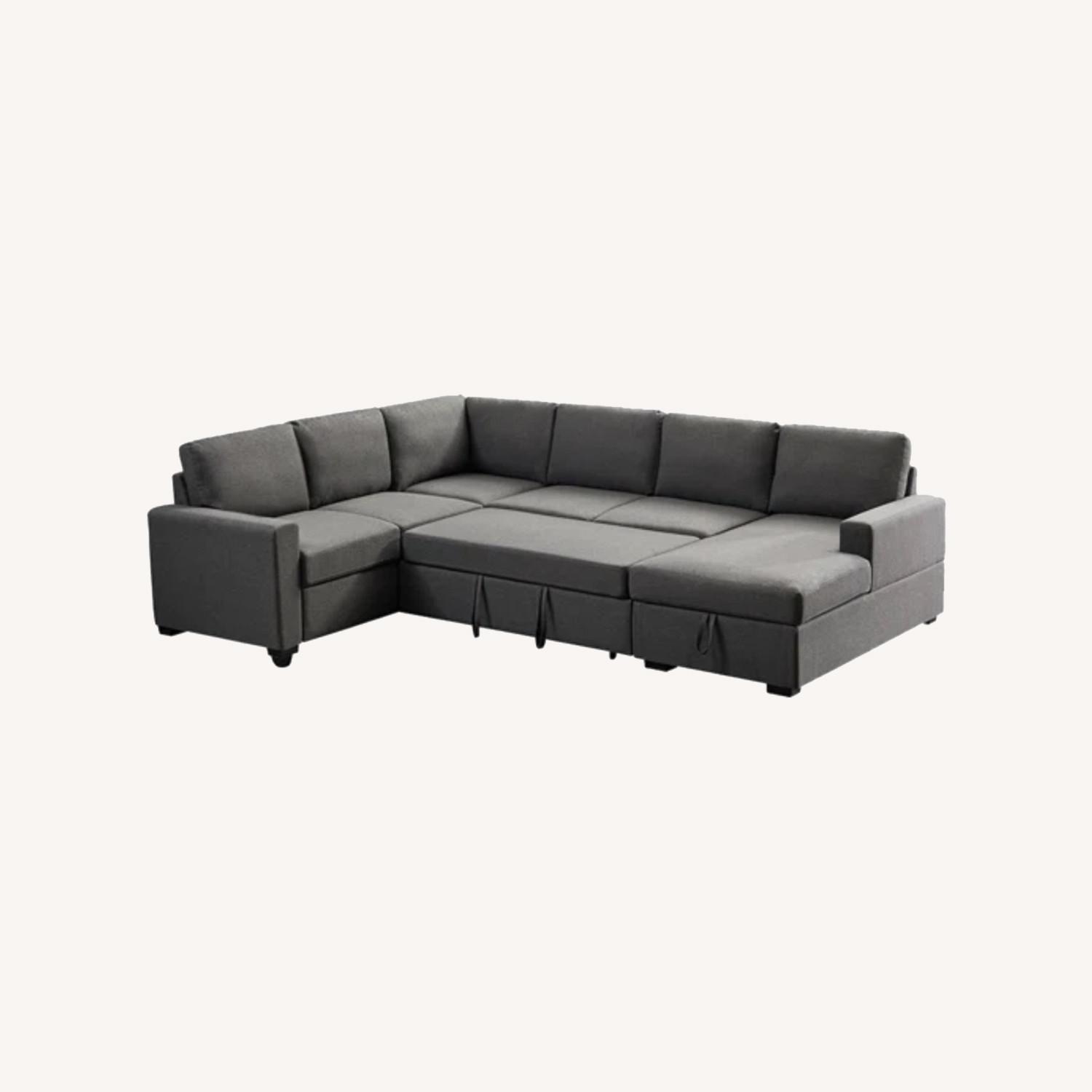 Amazon Dark Gray 3+ Piece Sectional - image-0
