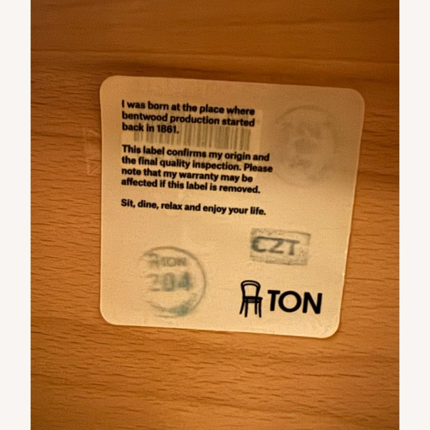 Lumens Merano Bar Stool by Ton - image-6