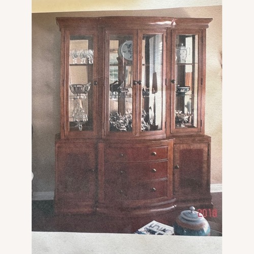 Used Vintage/Antique Dark Brown Wood Chest for sale on AptDeco