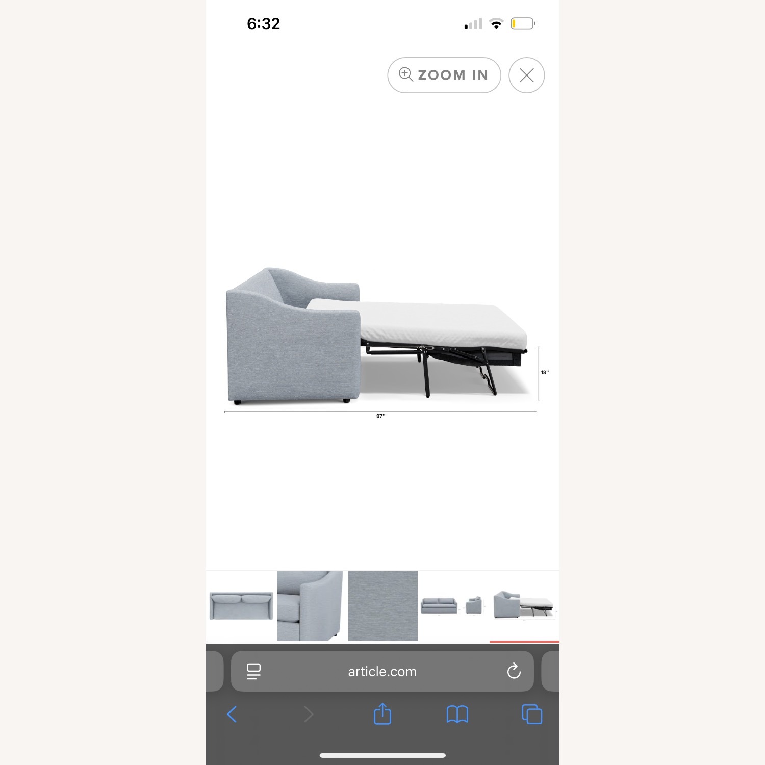 Article Sleeper Sofa - image-9