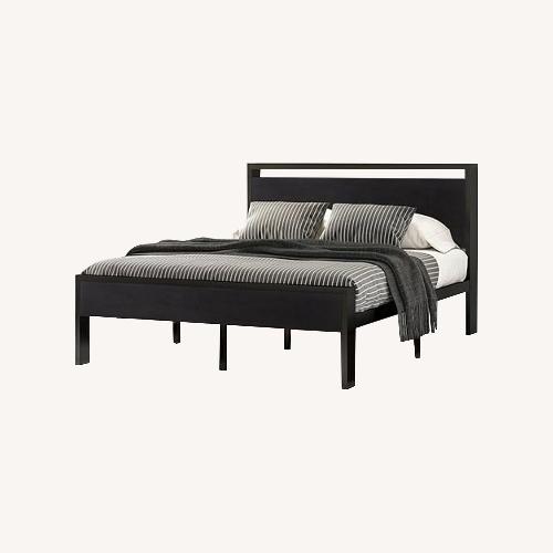 Used Amazon Queen Metal Platform Bed Frame for sale on AptDeco