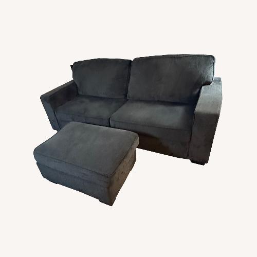 Used Ashley Furniture Altari Blue 2 Seater Sofa for sale on AptDeco