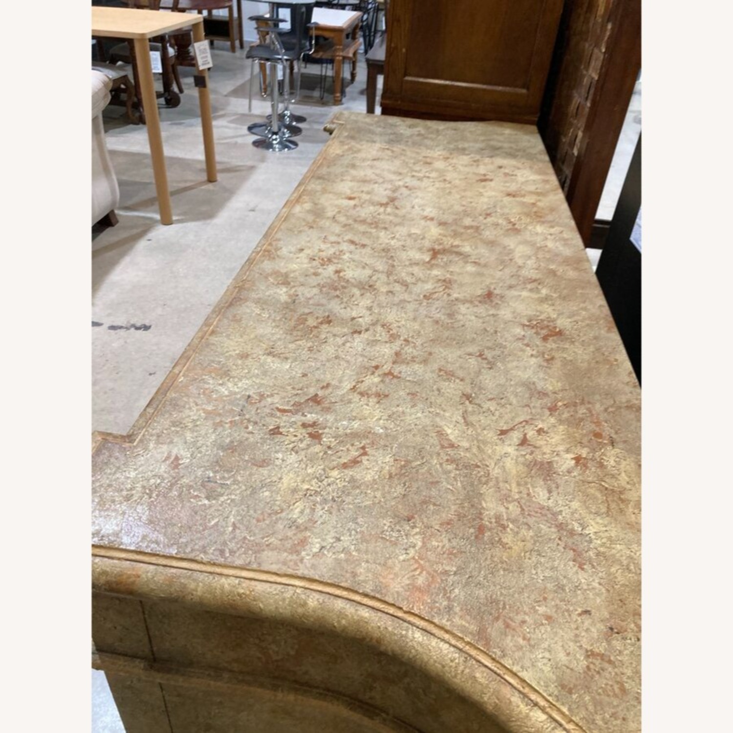 Ornate Distressed 10-Drawer Dresser - image-8