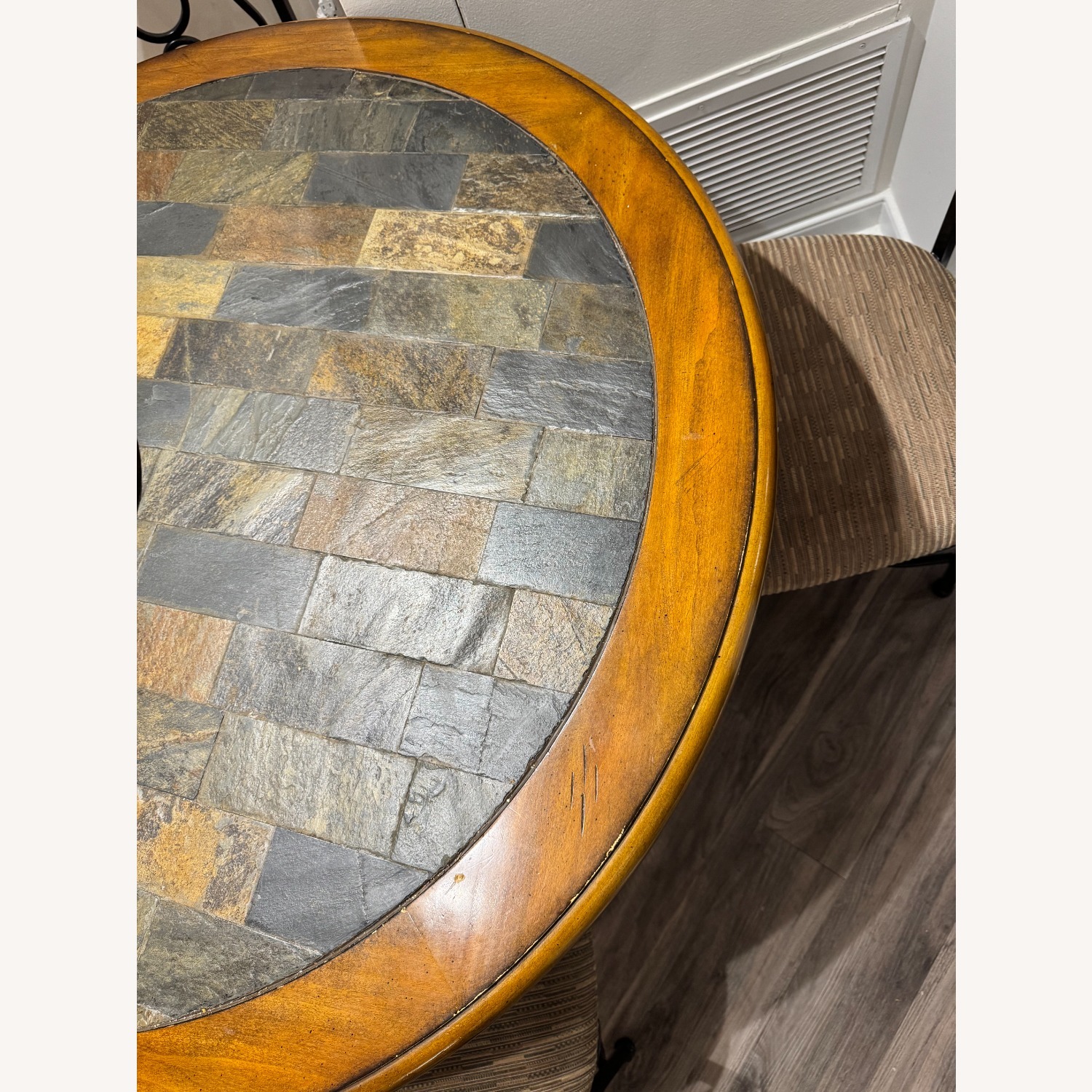 Vintage/Antique Natural Wood Dining Set - image-2