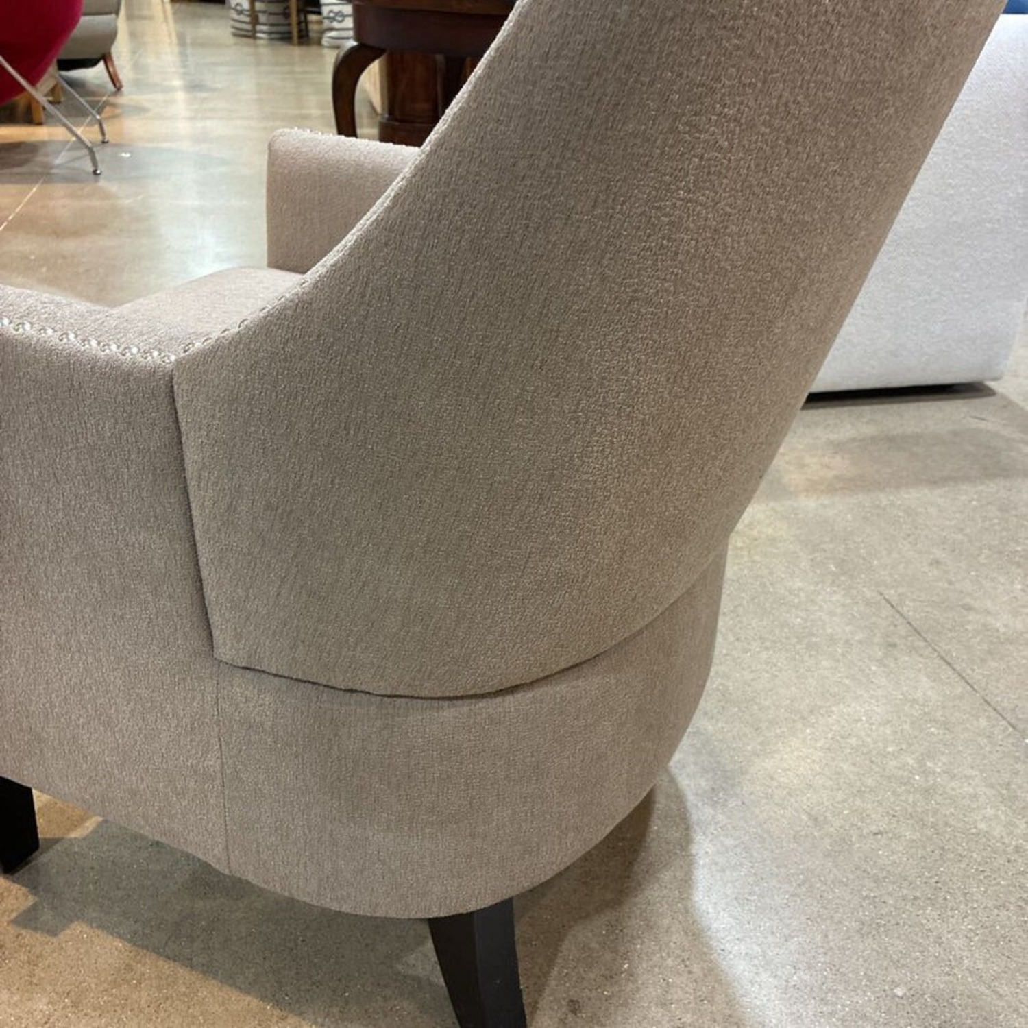 Emerald Home Fabric Nailhead Trim Accent Chair - image-6