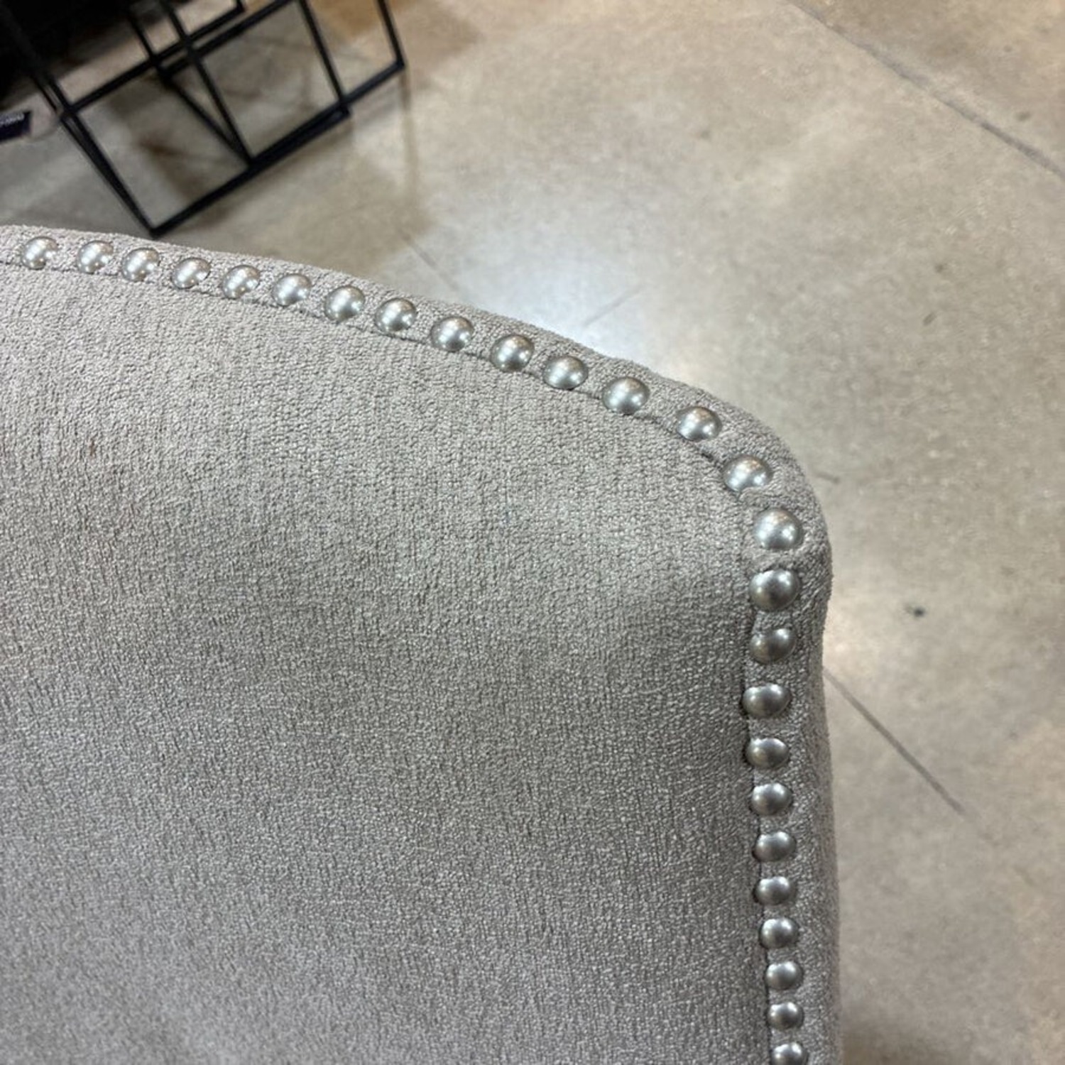 Emerald Home Fabric Nailhead Trim Accent Chair - image-5