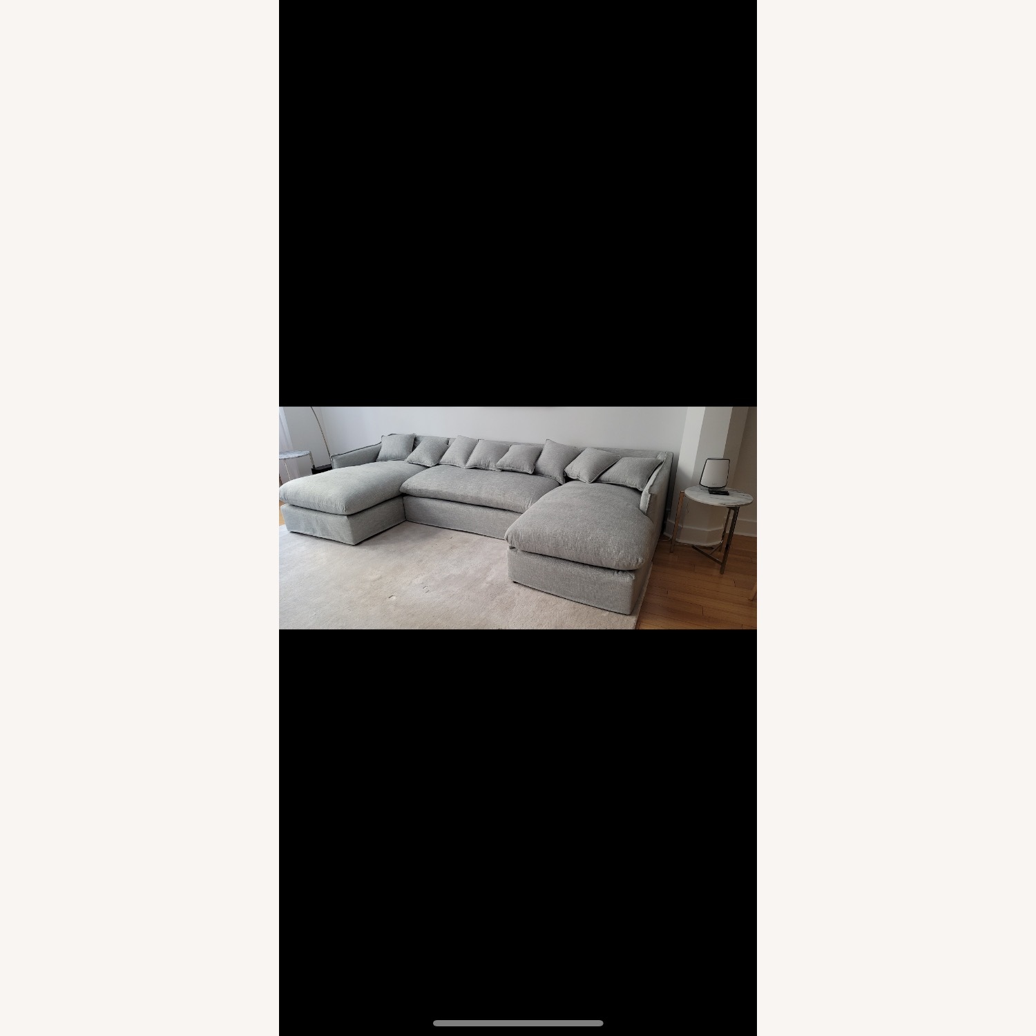 Maiden Home Dune Chenille Harbor Sectional - image-3