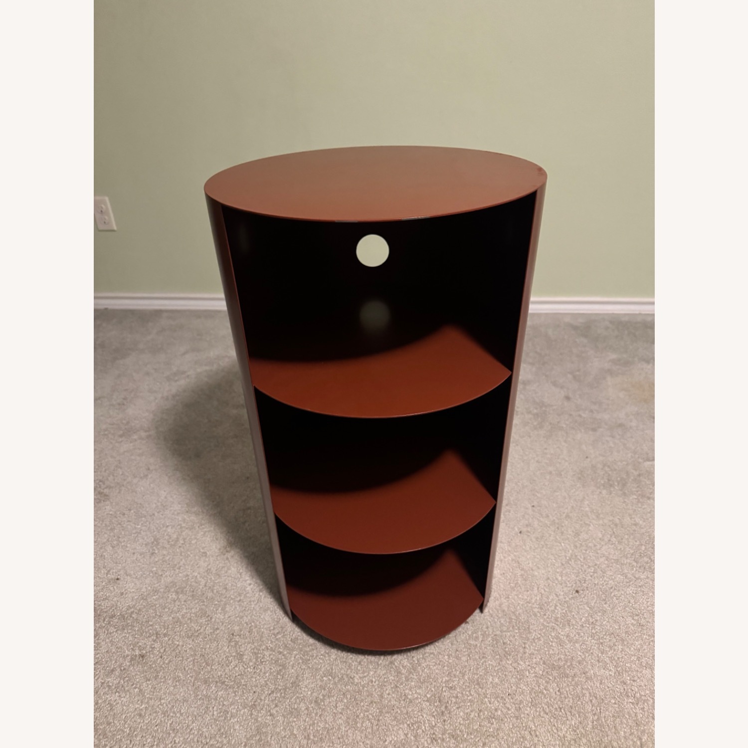 Hem Red Metal Nightstands - image-1