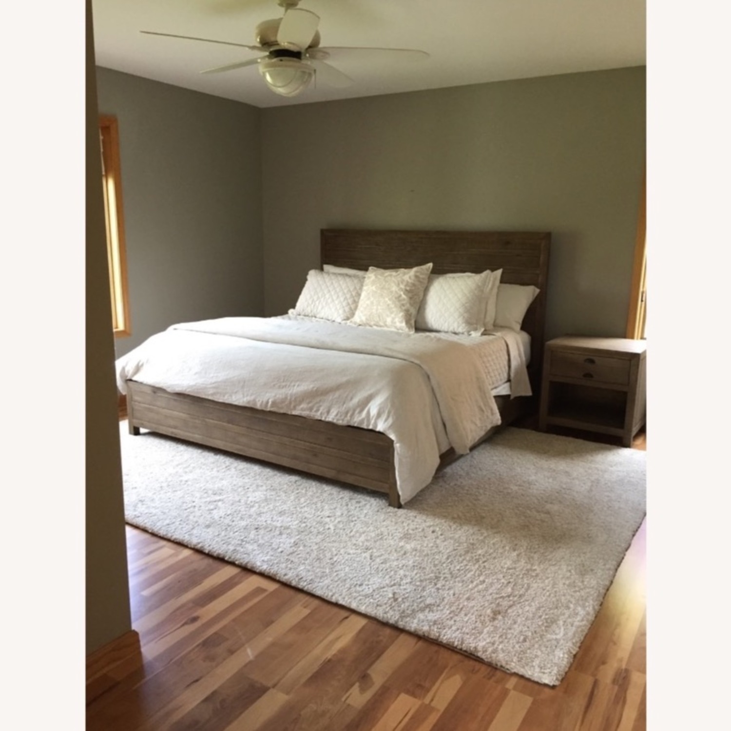 Restoration Hardware Printmakers King Bed - image-1