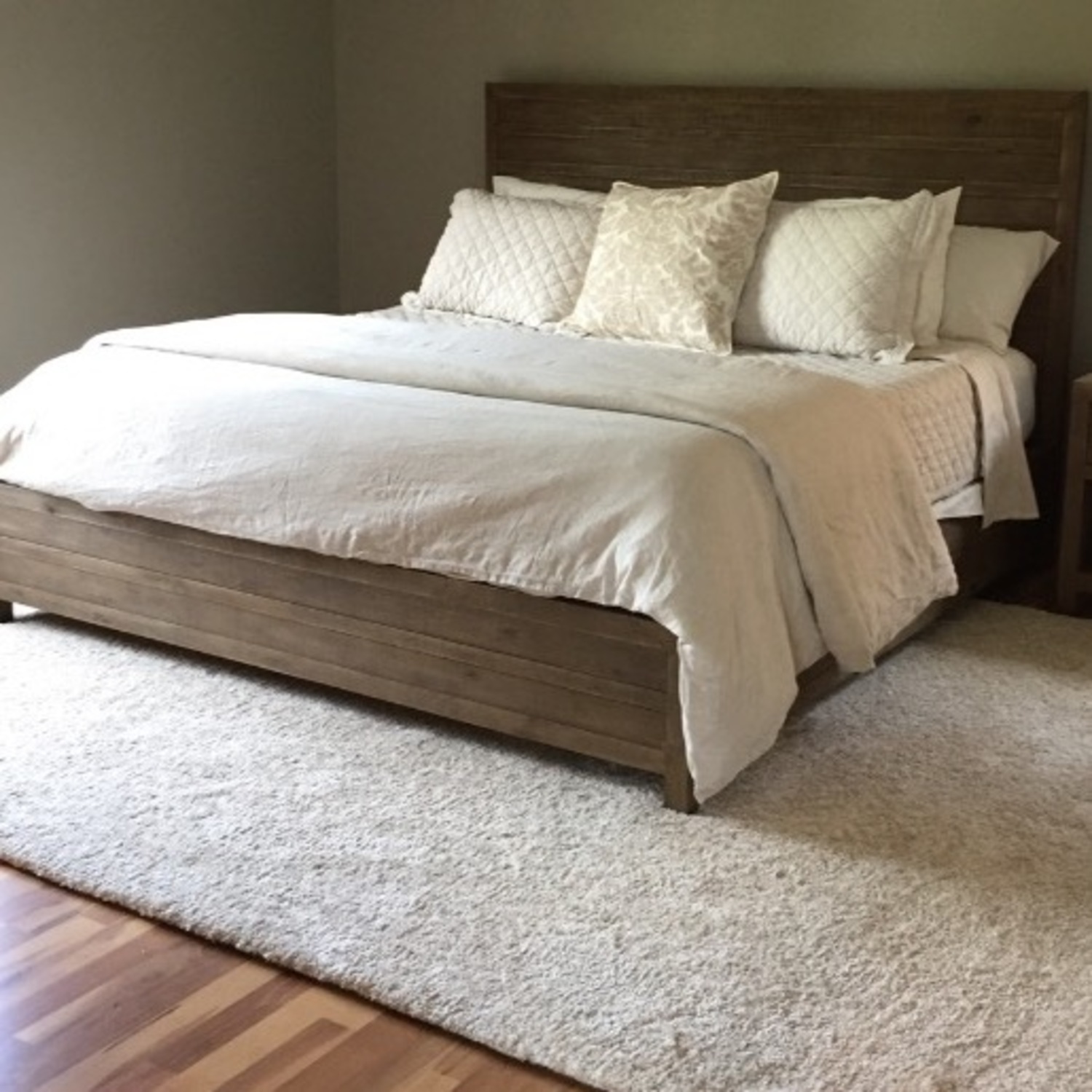 Restoration Hardware Printmakers King Bed - image-3