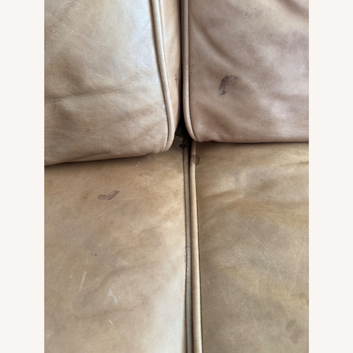 Article Timber 93" Leather Corner Sectional - Charme Tan - image-5