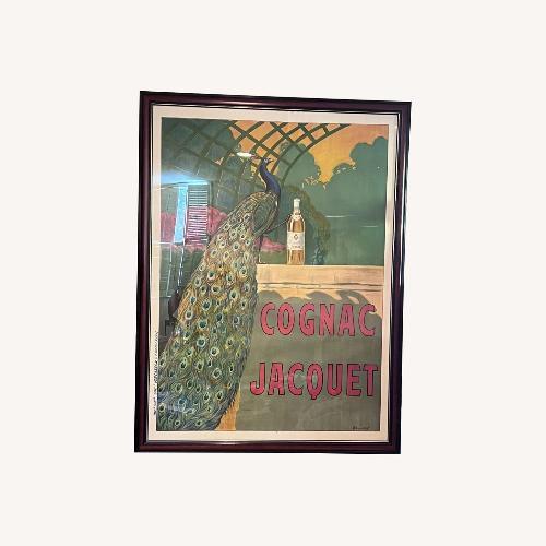 Used Cognac Jacquet Large Art Signed Bouchet Framed  for sale on AptDeco