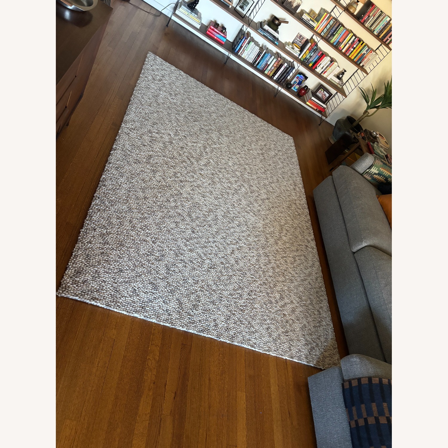 Room & Board Natural Wool Area Rug 6' x 9' - image-2