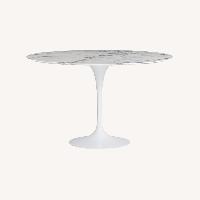 Eero Saarinen Tulip White Marble Dining Table